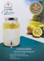 Smart Living Limoncello Glass Beverage Dispenser