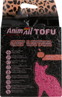 Наполнитель AnimAll Tofu соевый розовый