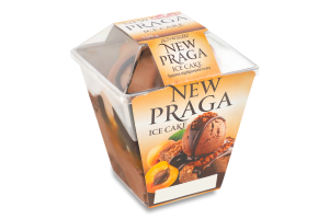 Мороженое 8% сливочное из какао New Praga ice cake Ласунка п/у 150г