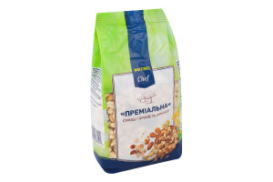 Суміш горіхів та арахісу Преміальна Metro Chef м/у 500г