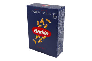 Изделия макаронные из твердых сортов пшеницы Кокуиллеттес №32 Barilla к/у 1кг