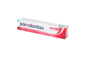 Паста зубная без фтора Classic Parodontax 75мл