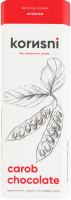 Плитка з керобу чорна на какао-маслі без доданого цукру Класика Korиsni к/у 23г