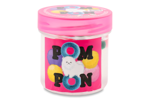 Слайм кришталевий Помпон 125г Чудісам