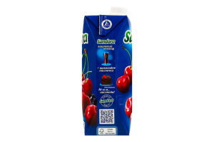Нектар осветленный пастеризованный вишневый Sandora т/п 500мл
