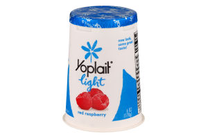 Yoplait Light Fat Free Yogurt Red Raspberry