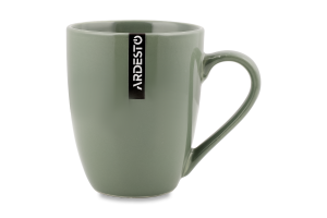 Чашка Capri 320мл зелена порцеляна Ardesтo