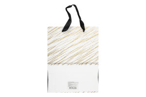 Пакет подарунковий з глітером 18*23*10см