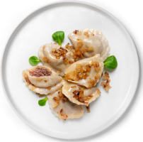 Вареники с мясом