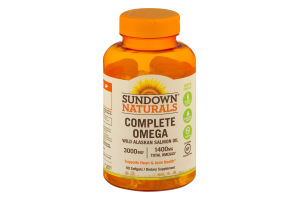 Sundown Naturals Complete Omega 3000mg Softgels - 90 CT