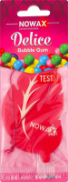 Ароматизатор д/авто Delice Bubble Gum целюлоза Nowax