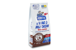 Какао с молоком без сахара Юнга м/у 150г