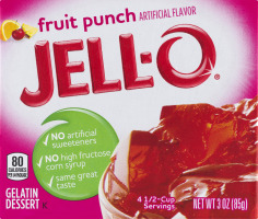 Jell-O Gelatin Dessert Fruit Punch