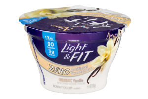 Dannon Light & Fit Greek Nonfat Yogurt Vanilla