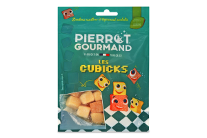 Цукерки PierrotGourmand персик троп фрук кислі жув