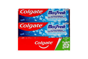 Паста зубная Освежающие кристаллы MaxFresh Colgate 75мл