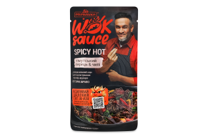Соус універсальний пастеризований Тімутський перець-чилі Spicy hot Wok sauce Pripravka д/п 140г