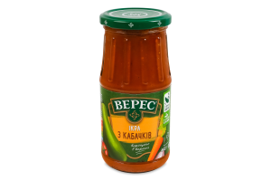 Икра из кабачков стерилизованная Экстра Верес с/б 440г