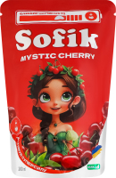 Напиток соковый безалкогольный негазированный со вкусом вишни Mystic cherry Sofik д/п 200мл