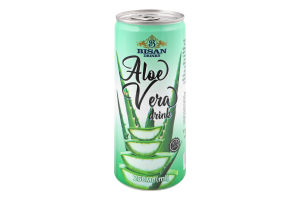 Напій безалкогольний соковий негазований Aloe vera Bisan Drinks з/б 250мл