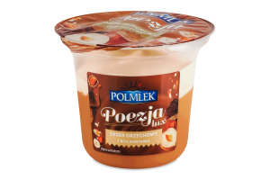 Десерт Polmlek молочний фундук та збиті вершки
