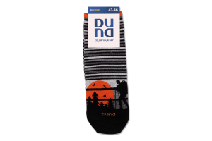 Шкарпетки чоловічі Duna 2268 чорний р.27-29