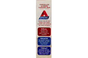 Atkins Protein-Rich Meal Bar Chocolate Almond Caramel Bar - 5 CT