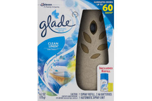 Glade Automatic Spray Unit Clean Linen