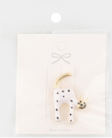 Брошка Котик з камінцями 2,7*3,7см