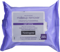 Neutrogena Makeup Remover Cleansing Towelettes Night Calming - 25 CT