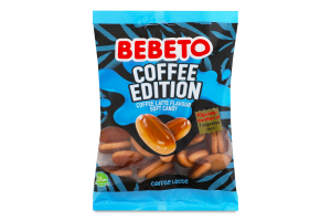 Цукерки жувальні Кава лате Bebeto м/у 70г