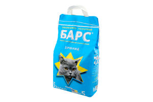 Наповнювач для котів Барс №5 5кг х4