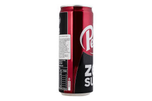 Напій безалкогольний сильногазований Zero sugar Dr Pepper з/б 330мл