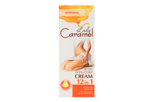 Крем д/депіляції 12в1 200мл Lady Caramel