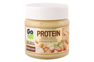 Крем протеиновый с жареным арахисом с подсластителем Go On Nutrition с/б 180г