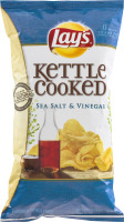 Lay's Kettle Cooked Sea Salt & Vinegar Flavored Potato Chips