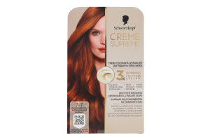 Крем-фарба для волосся Creme supreme №7-7 Schwarzkopf 1шт