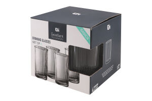 Набір склянок для напоїв скло 400мл №YE5000700 Excellent Houseware 4шт