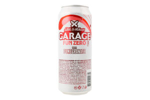 Пиво специальное 500мл безалкогольное пастеризованное Taste Pomegranate Fun Zero №0 Seth&Riley's Garage ж/б