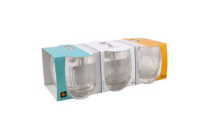 Склянка Глорі 300мл низька 6шт 93500-SL6B6 Юнігласс