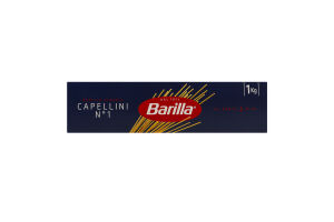 Изделия макаронные из твердых сортов пшеницы Капеллини №1 Barilla к/у 1кг