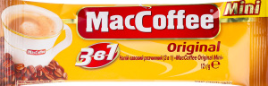 Напій кавовий розчинний 3в1 Original Mini MacCoffee м/у 12г