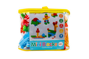 Конструктор для дітей від 1року №39982 Mini blocks Tigres 100ел
