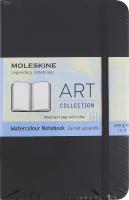 Записник Moleskine Art Акварель кишеньковий чорний