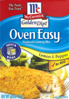 McCormick Golden Dipt Oven Easy Seafood Coating Mix Lemon & Pepper