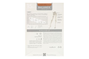 Колготки жіночі Conte elegant Balance 20den 4 natural