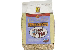 Bob's Red Mill Gluten Free Rolled Oats Extra Thick