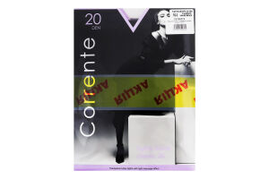 Набір колготок жіночих Corrente Classic №CST90574 20den 2 nero 2шт