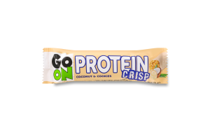 Батончик протеїновий глазурований з печивом і кокосом Crisp Protein Go On Nutrition м/у 45г