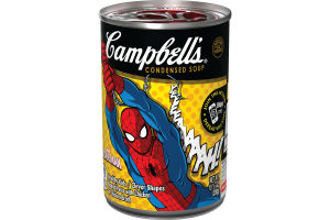 Campbell's Condensed Soup Spiderman Shaped Pasta with Chicken in Chicken Broth